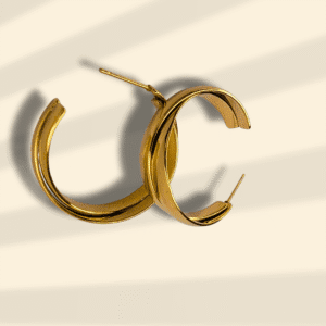 Tangled Hoops-Everyday Demi Fine Earring