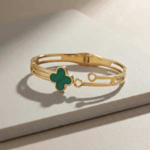 Lush Clover Gold-Plated Bracelet
