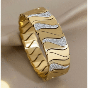 Aura Wave Crystal Bracelet