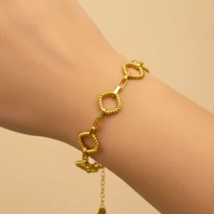 Classic Link Chain Gold Bracelet – Effortless Statement